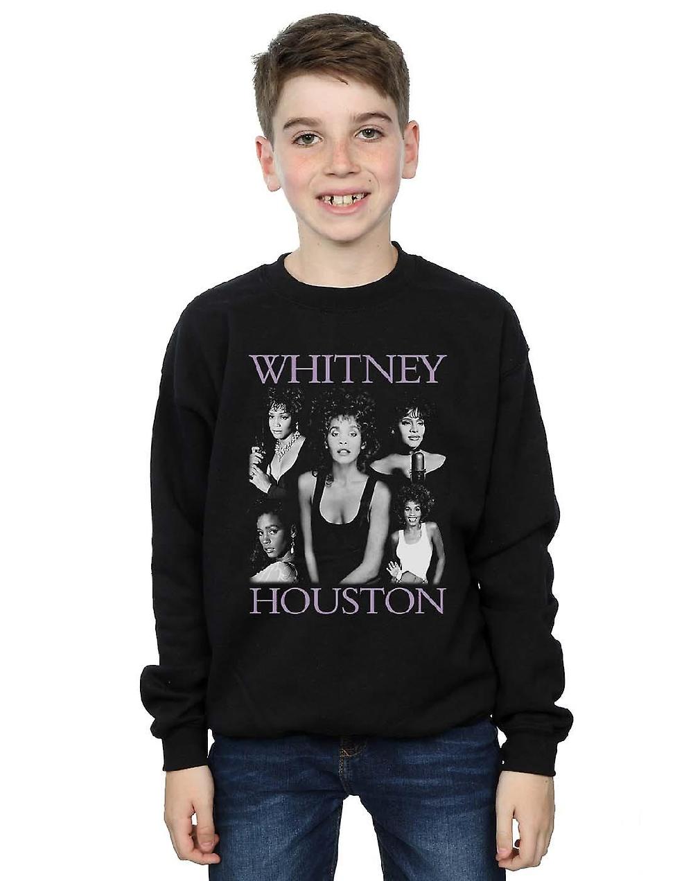 Whitney Houston Boys Felpa a posa multipla Offerta