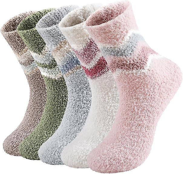 Fuzzy Socks For Women - Warm Fuzzy Socks Fluffy Socks Soft Coral Fleece Cozy Socks Slipper Socks Home Sleeping Cyber Monday