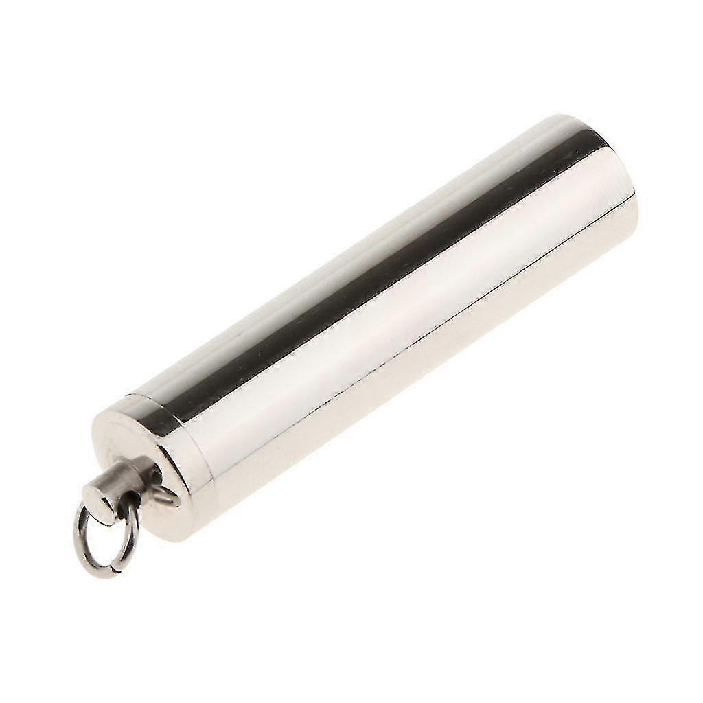 Stainless Steel Capsule Pendant Urn Ash Memorial Keepsake Diy Pendant Big Model code20675 Sconti VIP