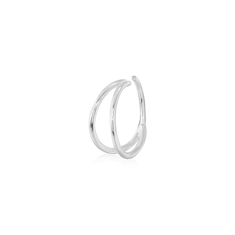 Fashion Glossy Double Round Nose Rings