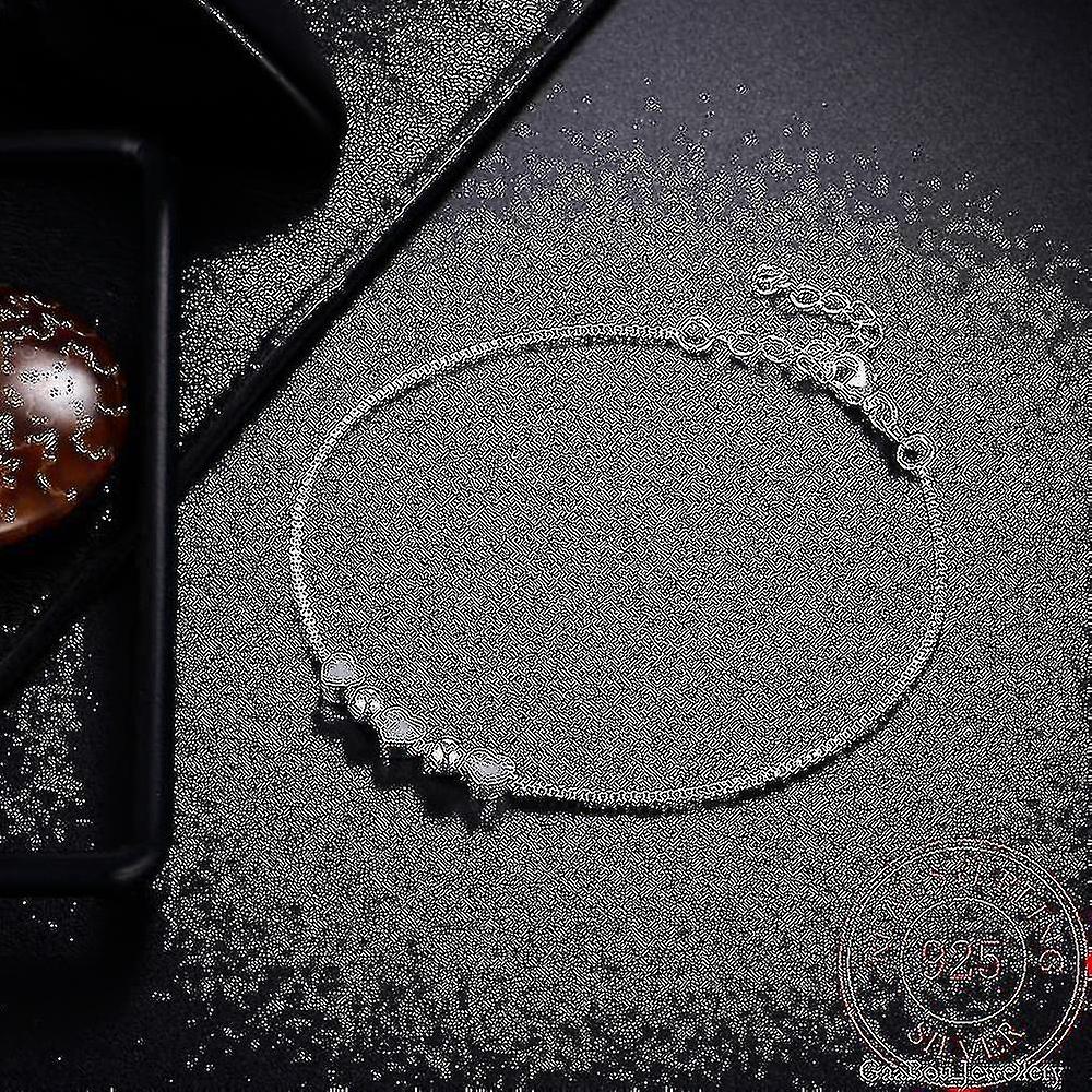 925 Francobollo Colore Argento Cuore AMORE Bracciali Geometria Charms fortunati Bangles Wedding Engagement Party Luxury Fine Jewelry For Woman Fornitura limitata