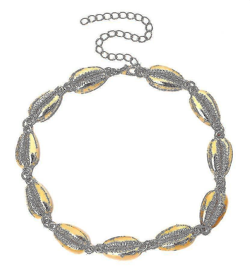Bracciale Shell Perline Bracciali Abbinati Perline Caviglia Pulseras Charms Gioielli etnici Bangles per le donne Bijoux Wristlet Lightning offer