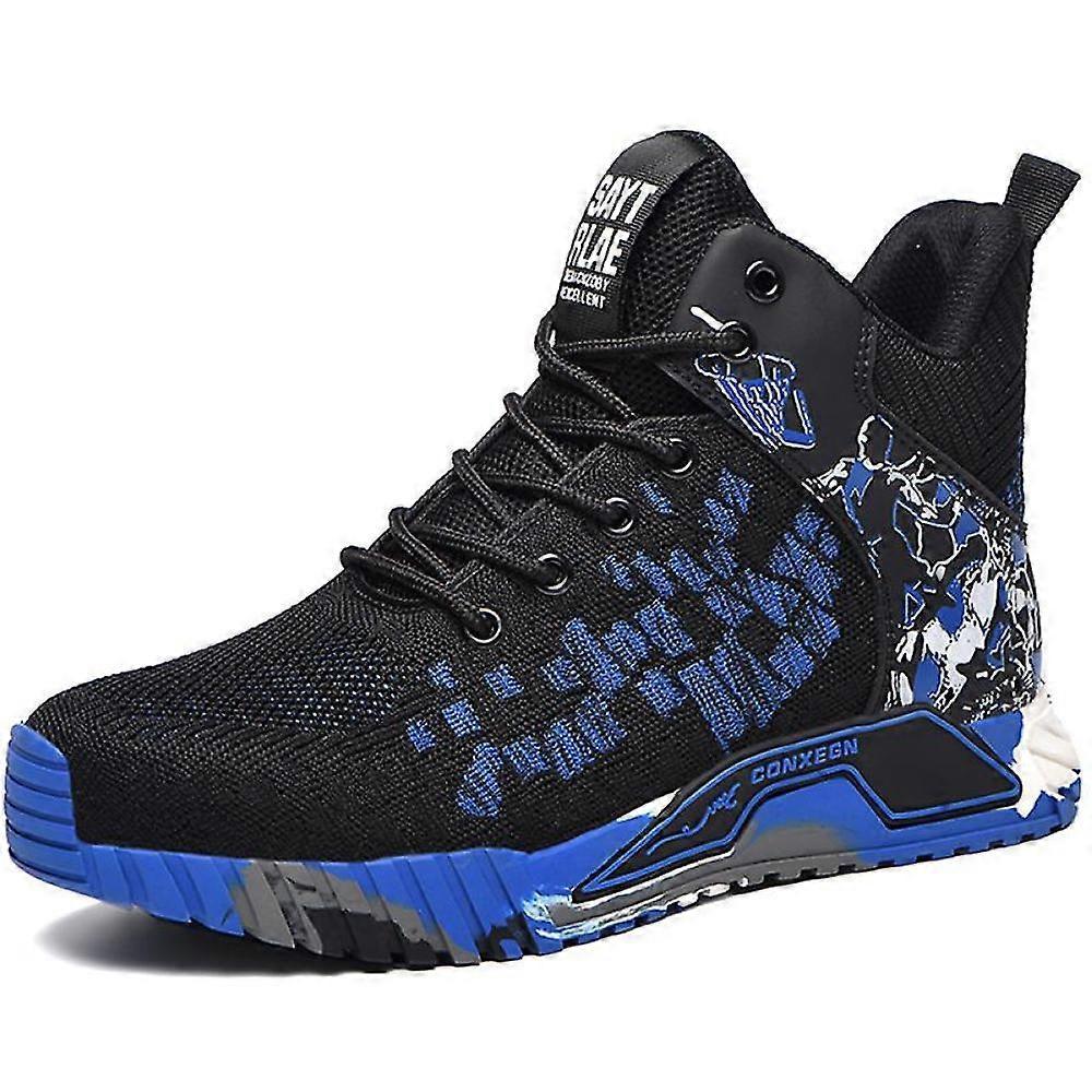 New Steel Toe Work Safety Boots Men Indestructible Boots Punctu-proof Safety Shoes Men Work Sneakers Lightweight Security Work Shoes WPS