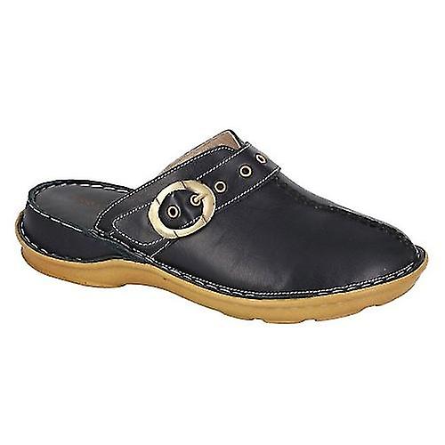 Mod Comfys Womens/Ladies Softie Leather Mules Offerta speciale della fabbrica