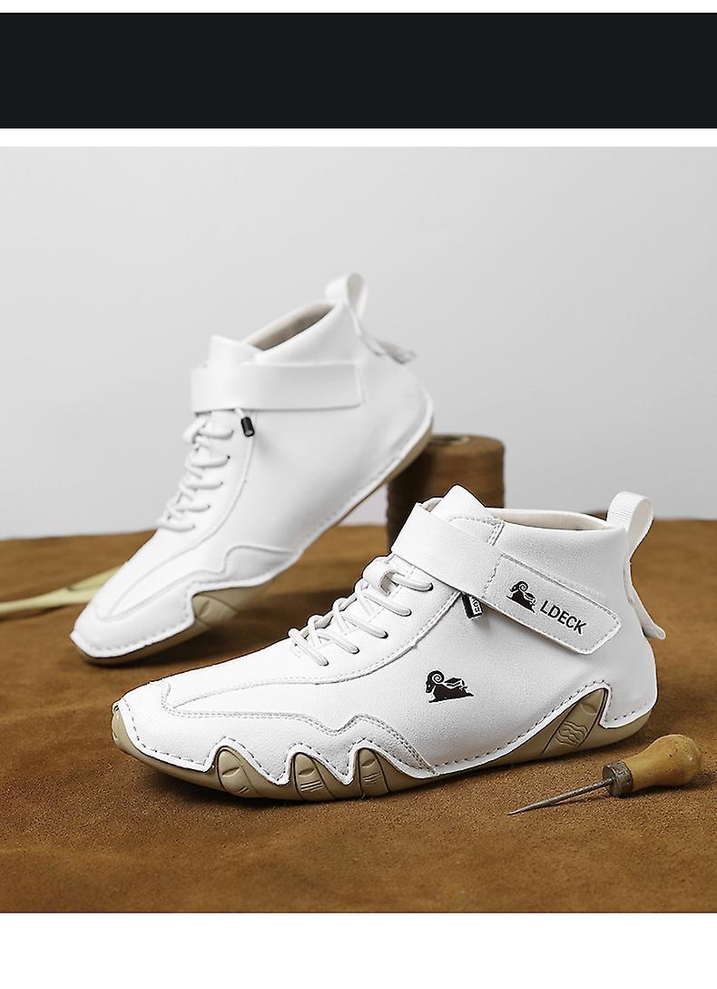Scarpe da trekking in pelle classiche impermeabili per avventure all'aria aperta per uomo Esporta salva