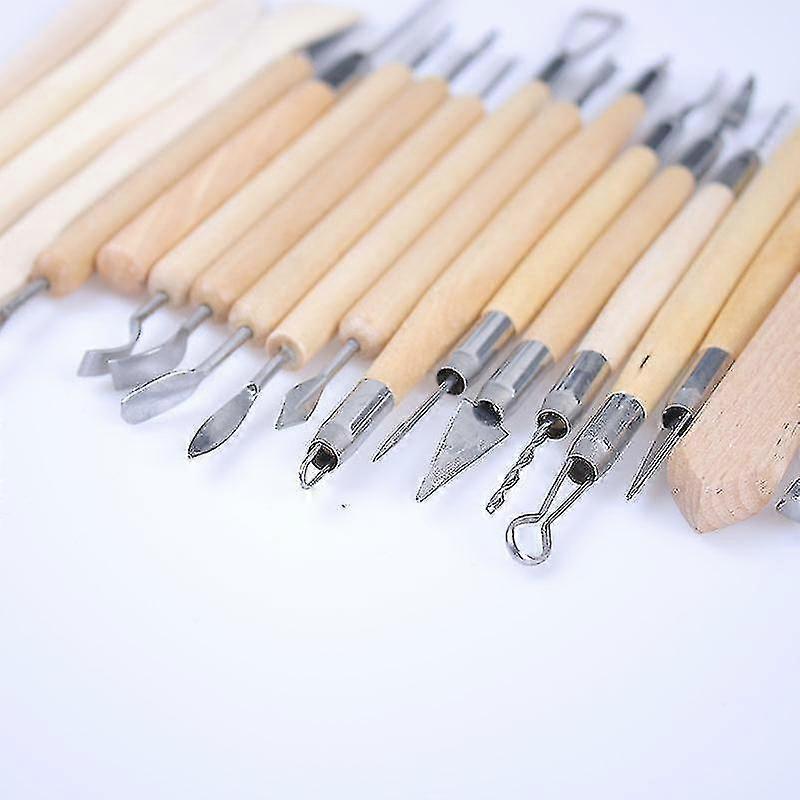 30 Pieces Of Clay Tools Multifunctional Dotted Scissors With Tote Bag Diy Prezzo Ridotto