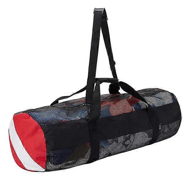 Sports Duffle Bag With Adjustable Shoulder Strap Portable Extra Large Scuba Diving Mesh Tote Snorkeg Gear Organizer Presa