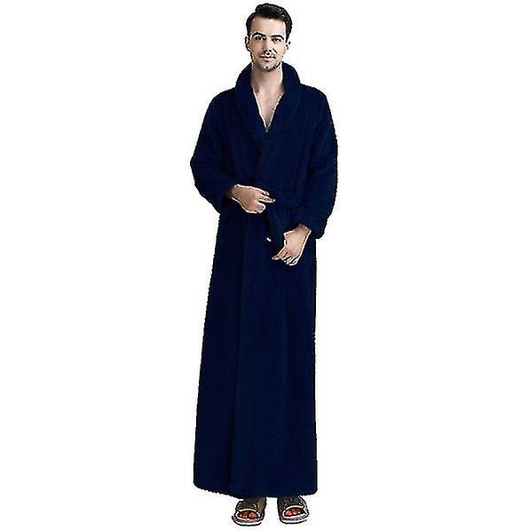 Autunno E Inverno Accappatoi Ladies Coppie Vita Corallo Pile Lungo Spessi Accappatoi Flanella Camicia da Notte Uomo L Offerte giornaliere